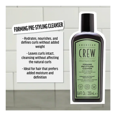 American Crew Forming Cream Pre-Styling Shampoo 8.4 oz - PinkPro Beauty Supply