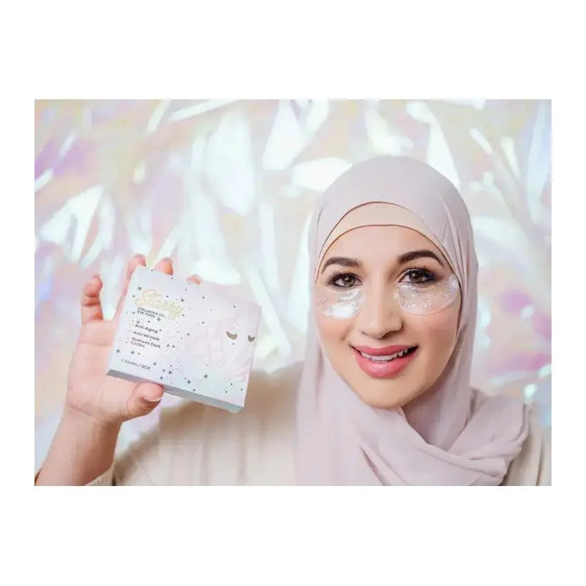 Aminnah Eye Gel Mask Pads Starry - PinkPro Beauty Supply