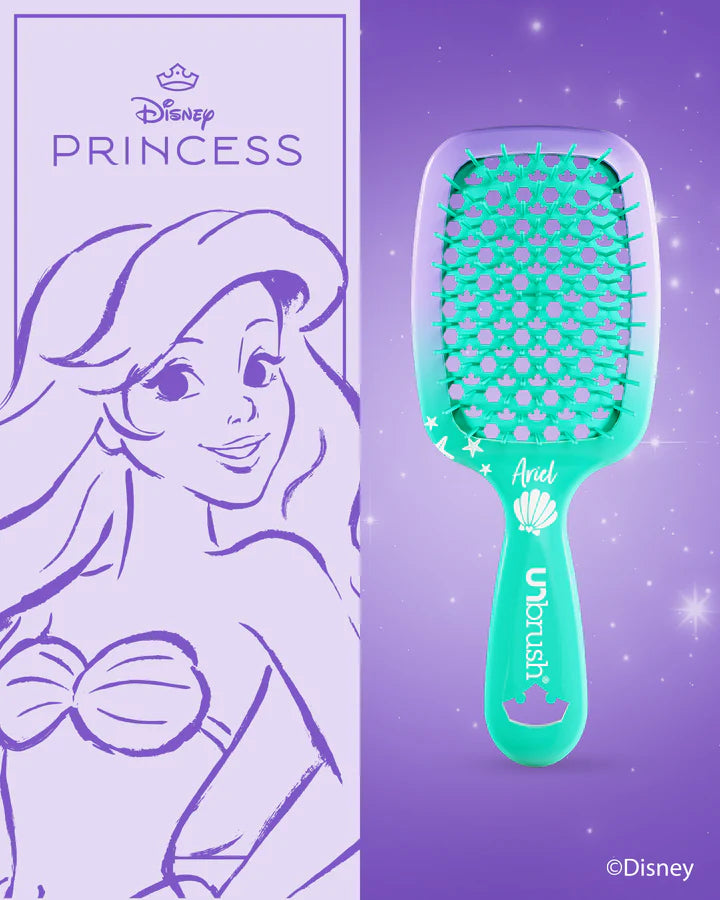 UNbrush Disney Detangling Brush -Ariel