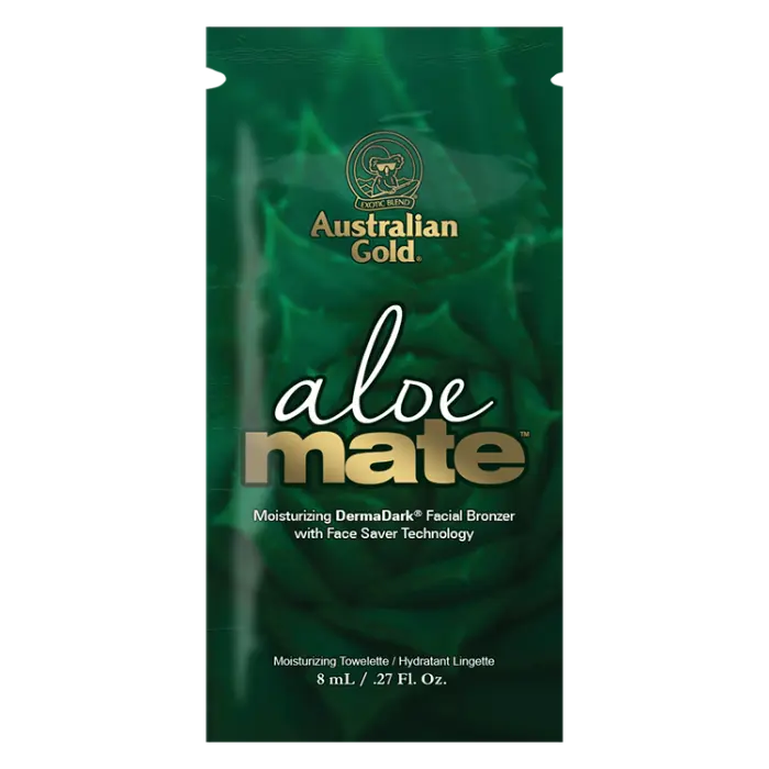 Australian Gold Aloemate Towelette .27 oz. - PinkPro Beauty Supply