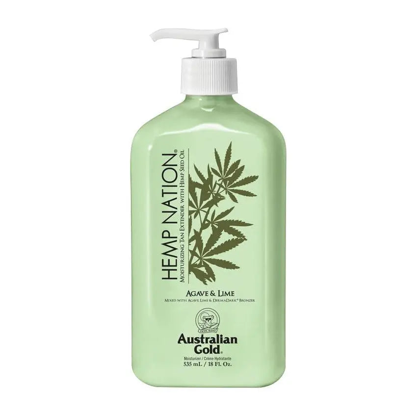 Australian Gold Hemp Nation Moisturizing Tan Extender Agave & Lime - PinkPro Beauty Supply