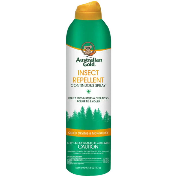 Australian Gold Insect Repellent Continuous Spray 5.5 oz. Australian Gold