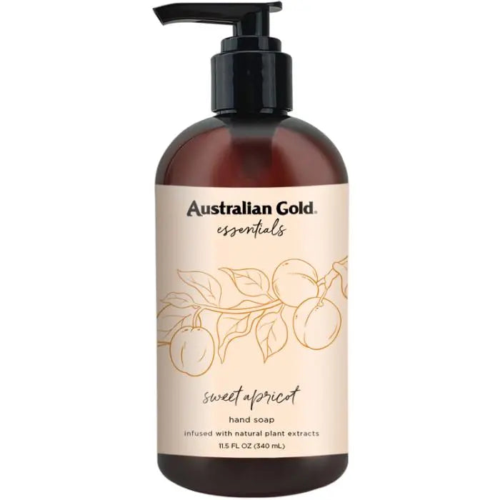 Australian Gold Liquid Hand Soap - Sweet Apricot 11.5 oz. - PinkPro Beauty Supply