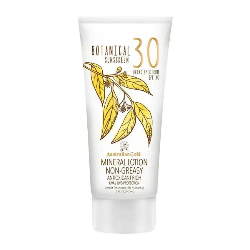 Australian Gold SPF Botanical Sunscreen Mineral Lotion Australian Gold