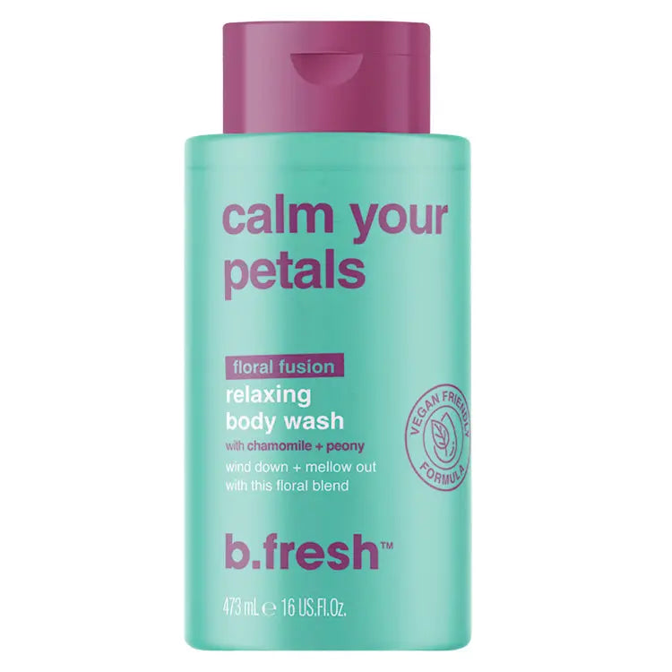 B.Fresh Body Wash - Calm Your Petal 16 oz. B.Tan