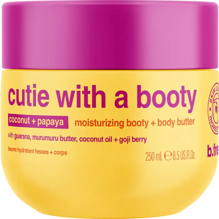 B.Fresh Cutie With A Booty Moisturizing Booty & Body Butter - Coconut & Papaya 8.5 oz. - PinkPro Beauty Supply