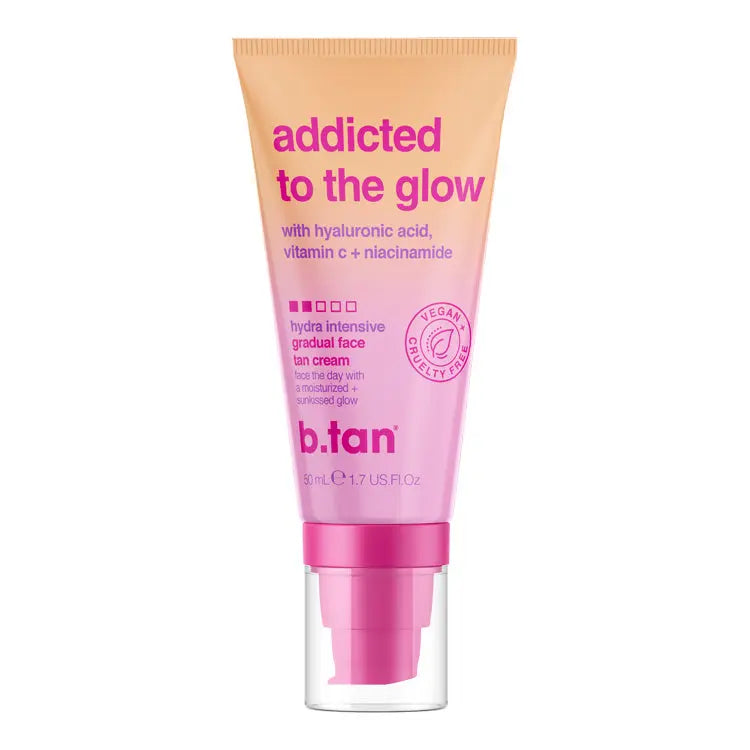 B.Tan Addicted To Glow Face Tan Cream 1.7 oz. B.Tan