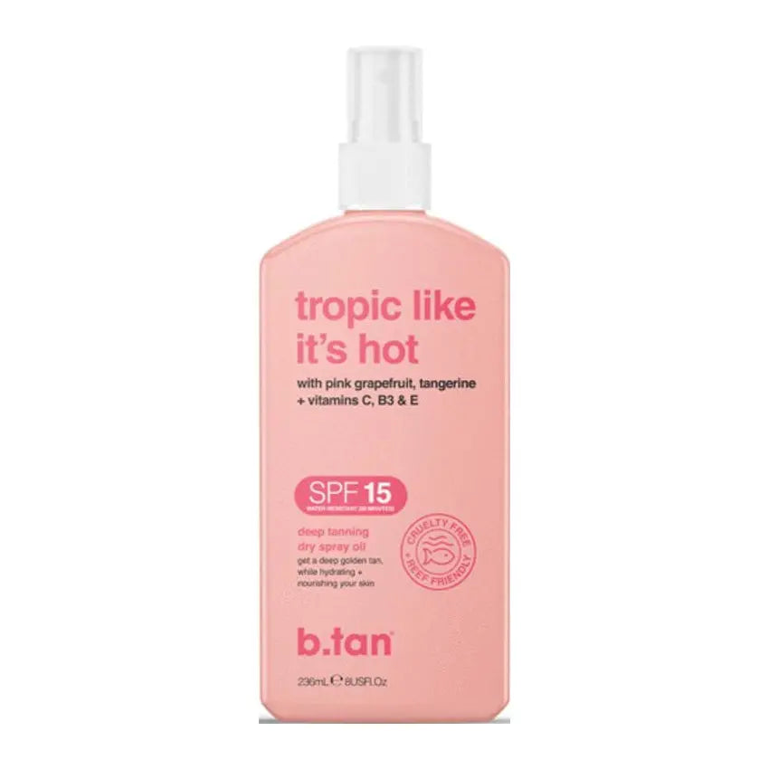 B.Tan Tropic Like It's Hot SPF 15 Tanning Oil B.Tan