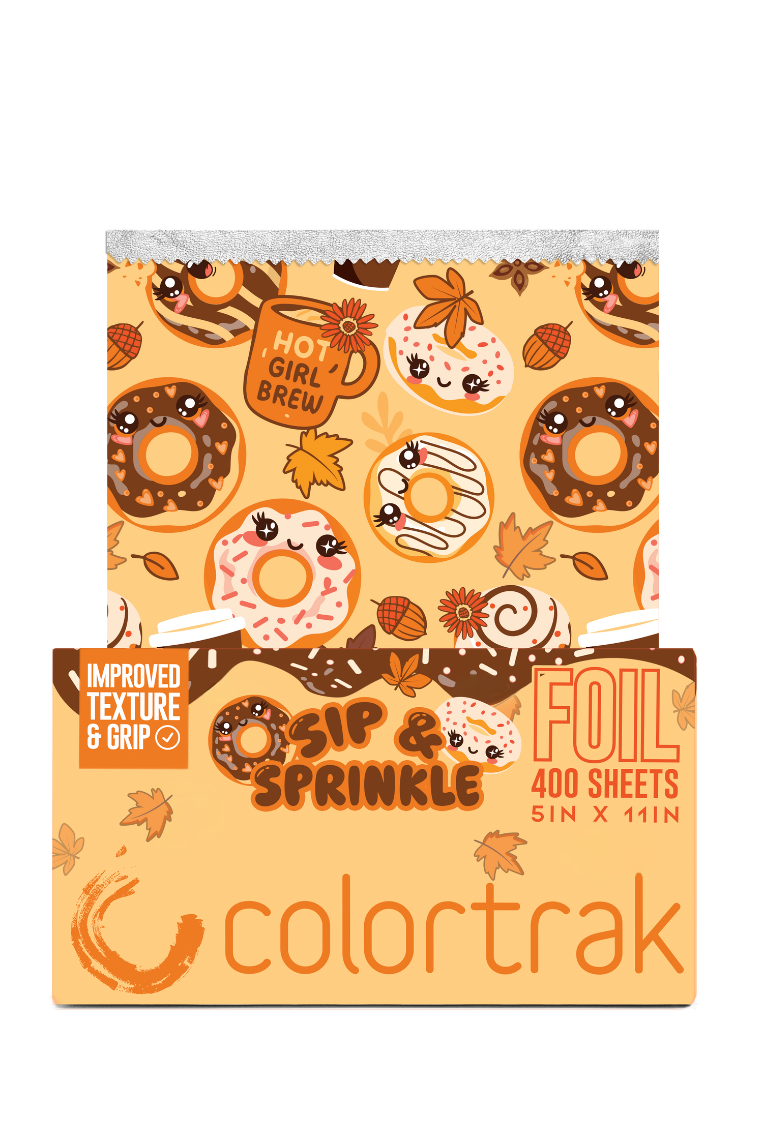 Colortrak Sip & Sprinkle Pop Up Foil 400 Count