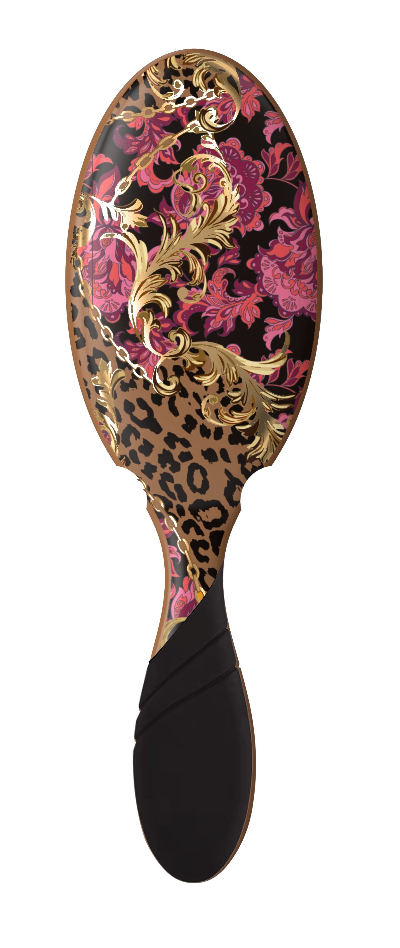 Wet Brush Floral/Safari - Black