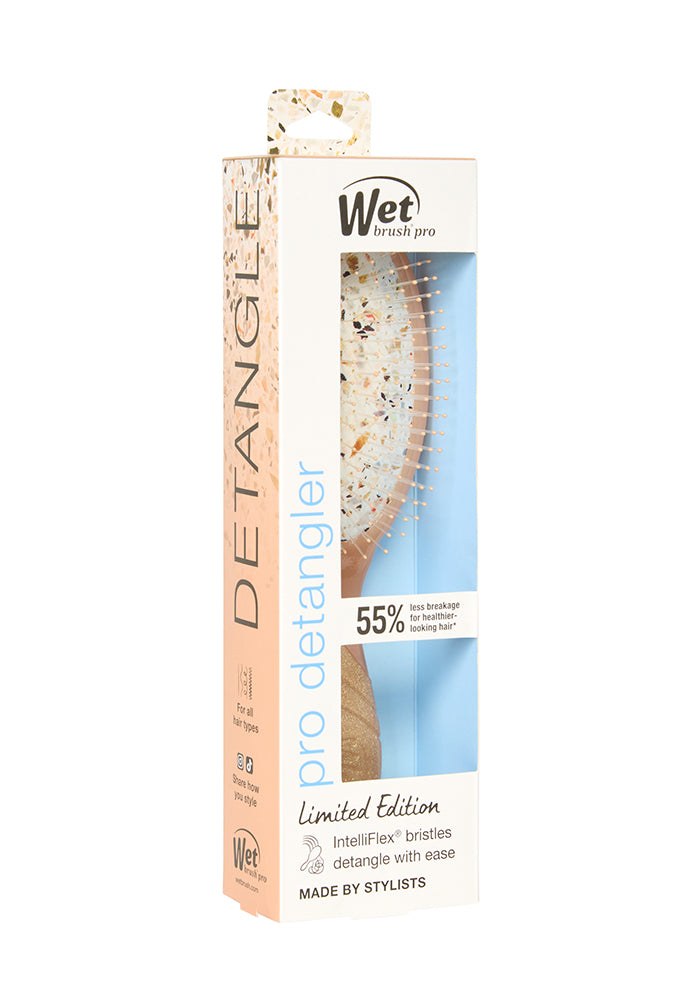 Wet Brush Pearlescent Aura Detangler - Champagne