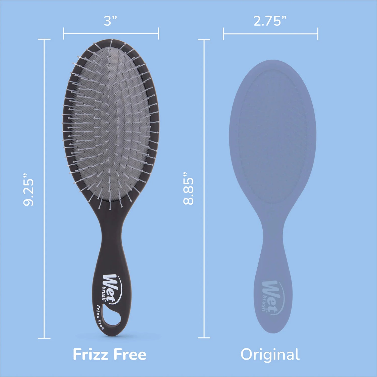 Wet Brush Frizz-Free Detangler - Black