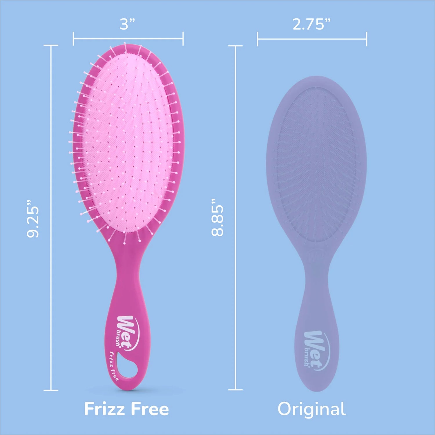 Wet Brush Frizz-Free Detangler - Purple