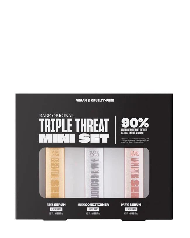 Babe Lash Mini Triple Threat Set