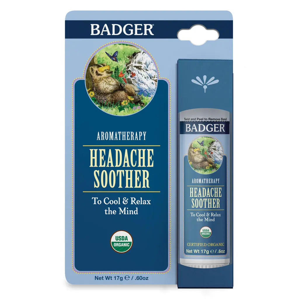 Badger Headache Soother .6oz - PinkPro Beauty Supply