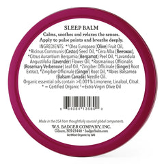 Badger Sleep Balm 2oz - PinkPro Beauty Supply