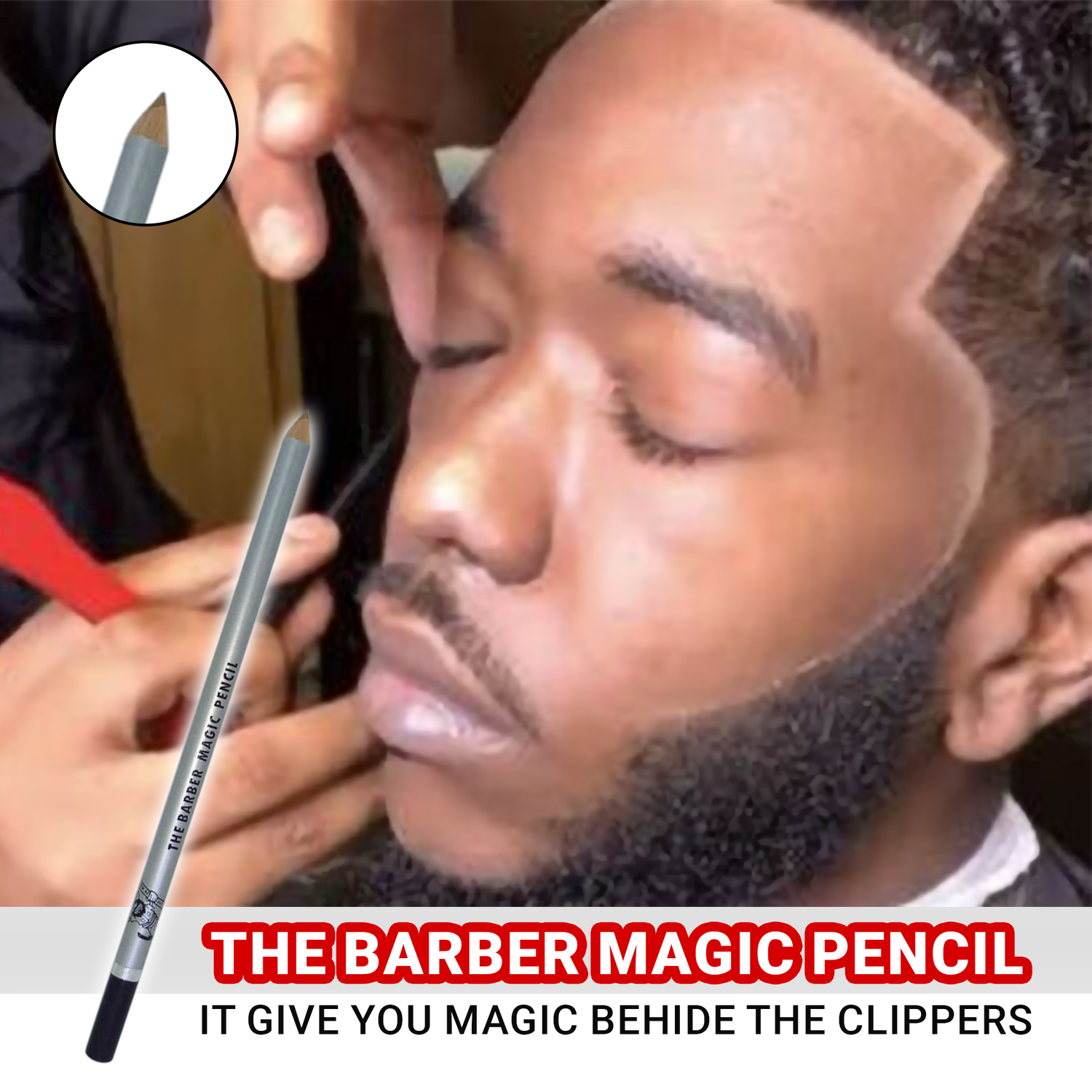 Barber Magic Pencils - Natural Color 6 Pack