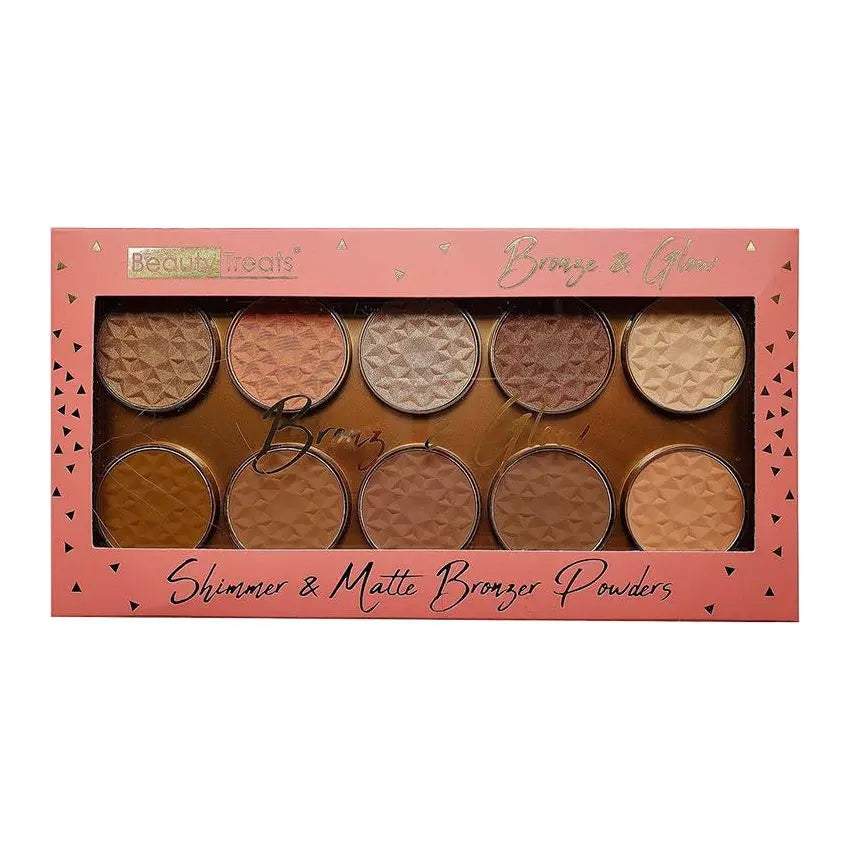 Beauty Treats Bronze & Glow Palette PinkPro Beauty Supply