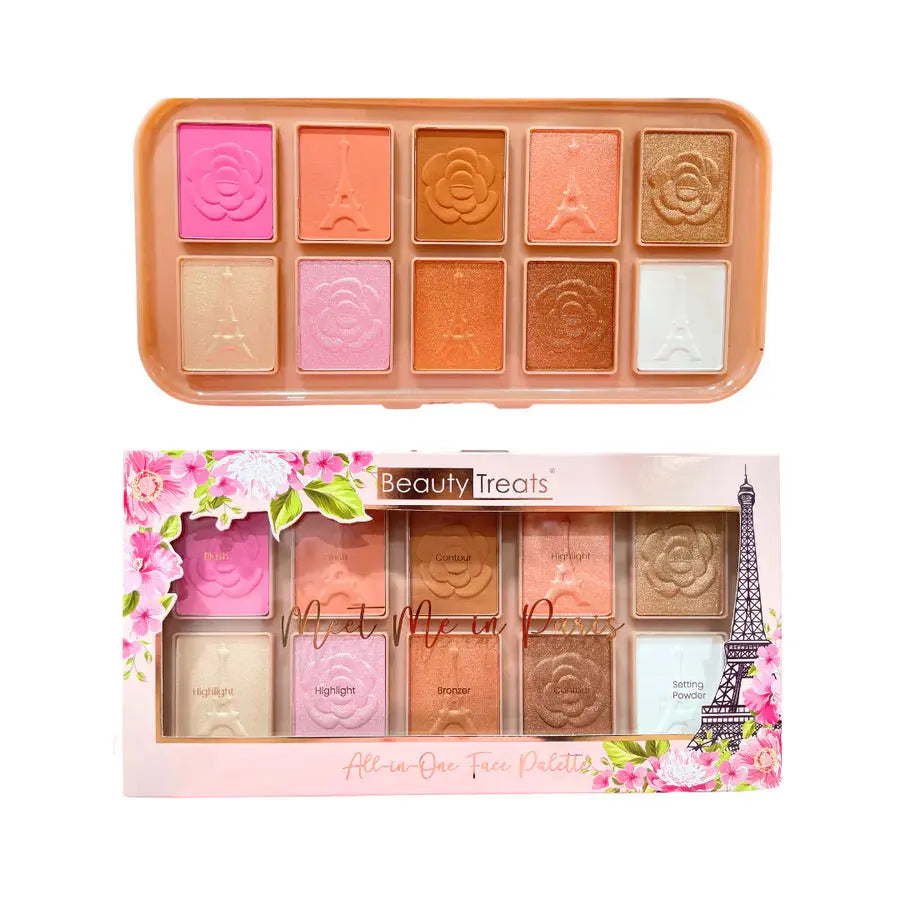 Beauty Treats Meet Me In Paris All-in-One Pallette - PinkPro Beauty Supply