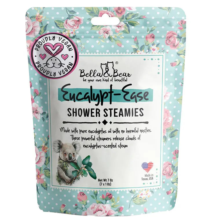 Bella & Bear Shower Steamers Eucalyptus PinkPro Beauty Supply