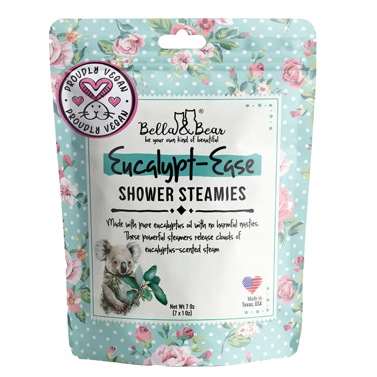 Bella & Bear Shower Steamers Eucalyptus PinkPro Beauty Supply