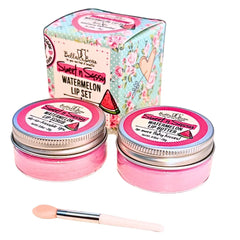 Bella & Bear Sweet 'n' Sassy Watermelon Lip Scrub & Lip Butter - PinkPro Beauty Supply