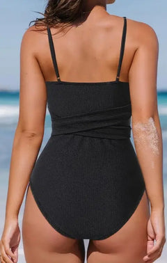 Black One-Piece Swimsuit - PinkPro Beauty Supply