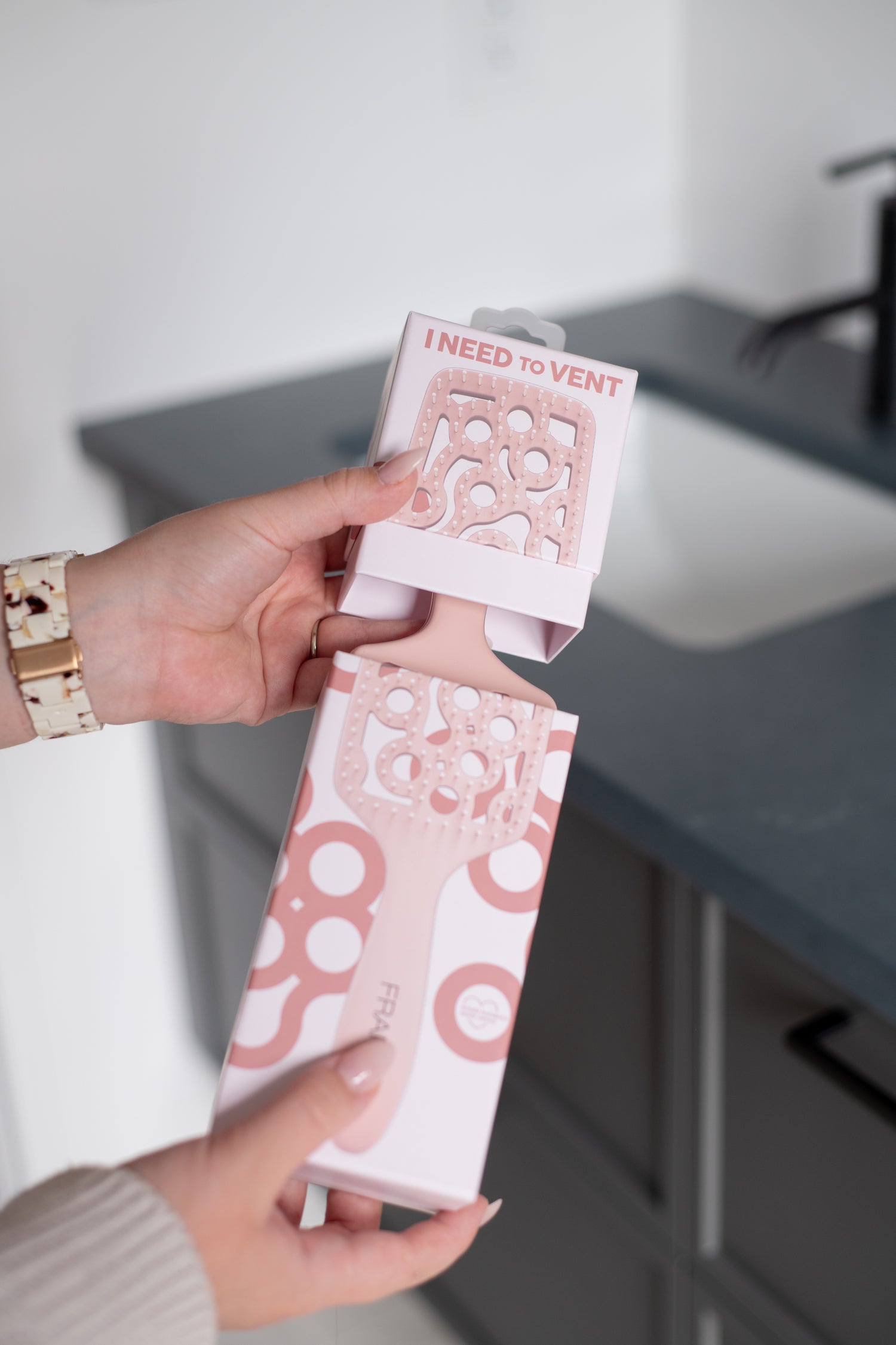 Framar Vent Brush - Champagne