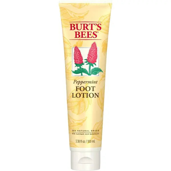 Burt's Bees Peppermint Foot Lotion 3.38oz - PinkPro Beauty Supply