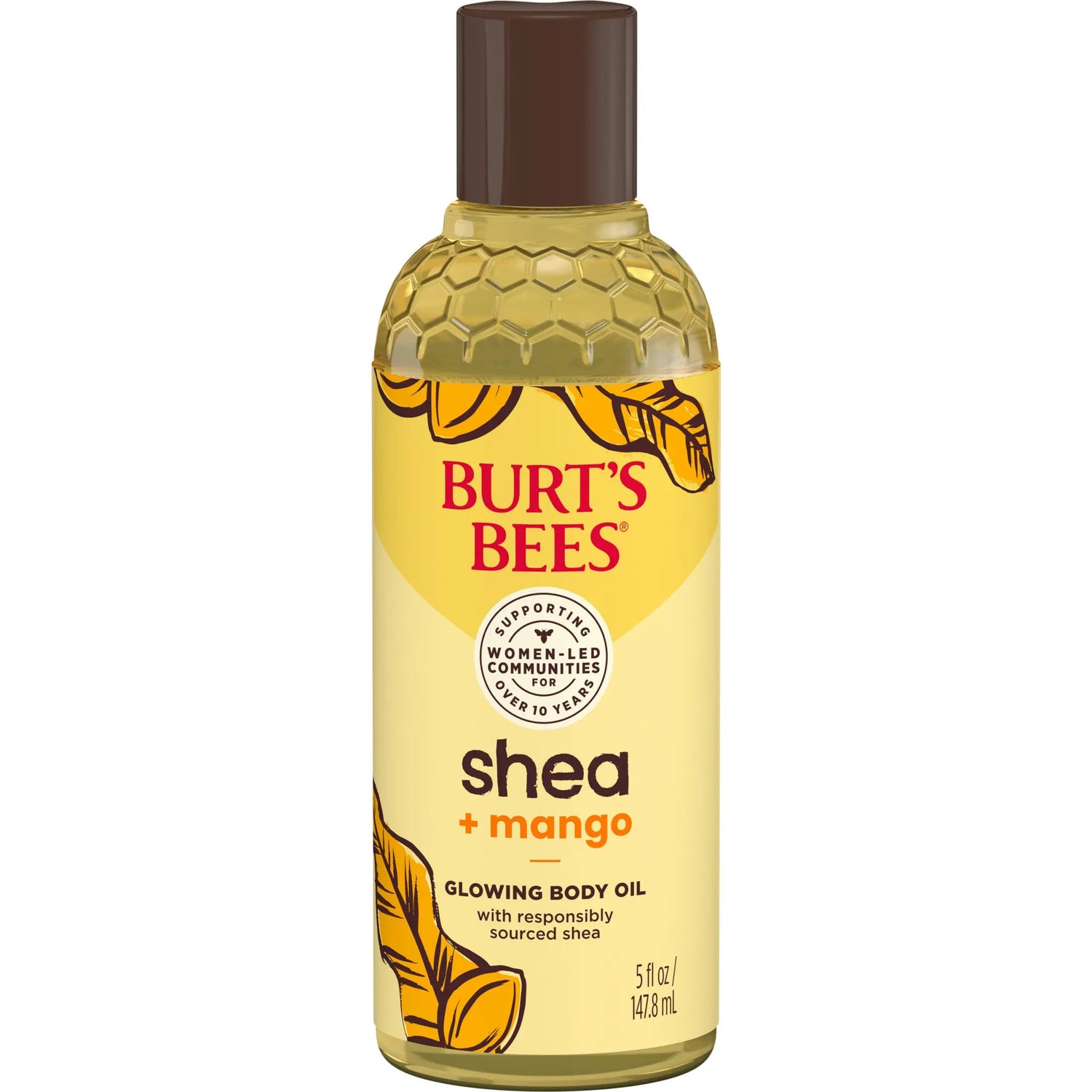 Burt's Bees Shea Mango Glowing Body Oil 5oz - PinkPro Beauty Supply