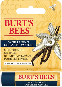 Burt's Bees Vanilla Bean Lip Balm .15oz - PinkPro Beauty Supply