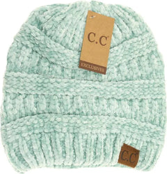 C.C Chenille Beanie - PinkPro Beauty Supply