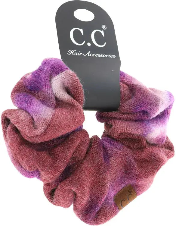 CC cream tan GWP one scrunchie Oversized Hemp Scrunchie in Beige | Contourose Official  main image 3