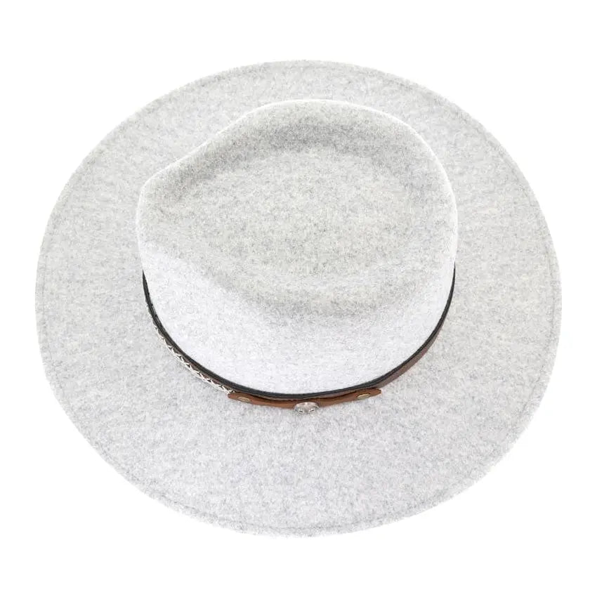 C.C. Hat Decorative Band Heather C.C