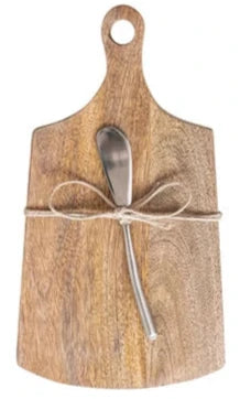 Mango Wood Cheese/Cutting Board Gift