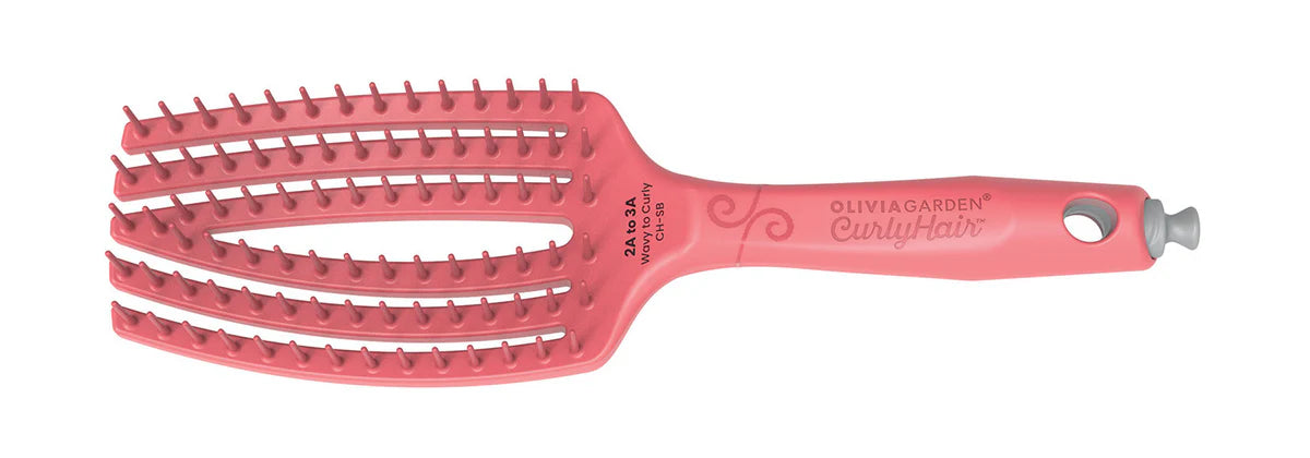 Olivia Garden Curly Hair Brushes - 8 Piece Display