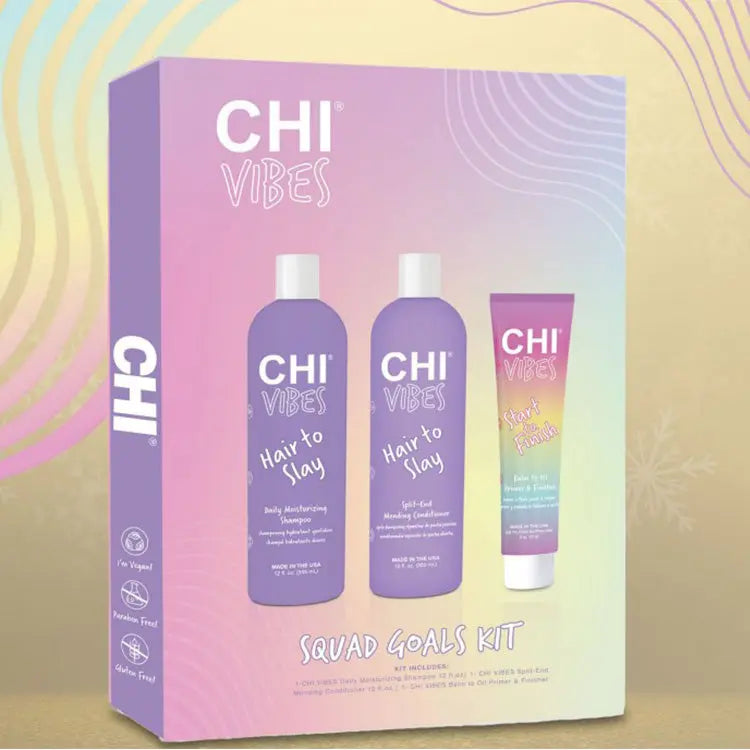 CHI Vibes Squad Goals Trio Kit - PinkPro Beauty Supply