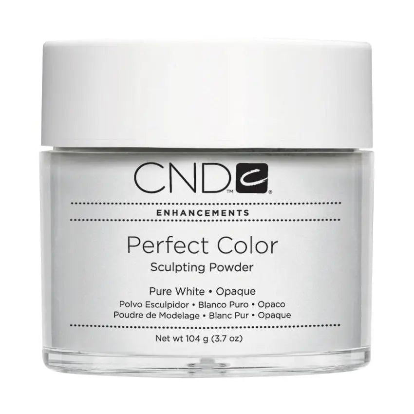 CND Perfect Color Sculpting Powder - Pure White: Opaque CND