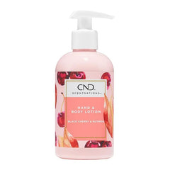 CND Scentsations Hand & Body Lotion Black Cherry & Nutmeg CND