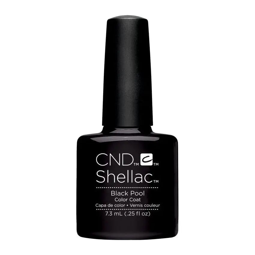 CND Shellac Black Pool 105 CND