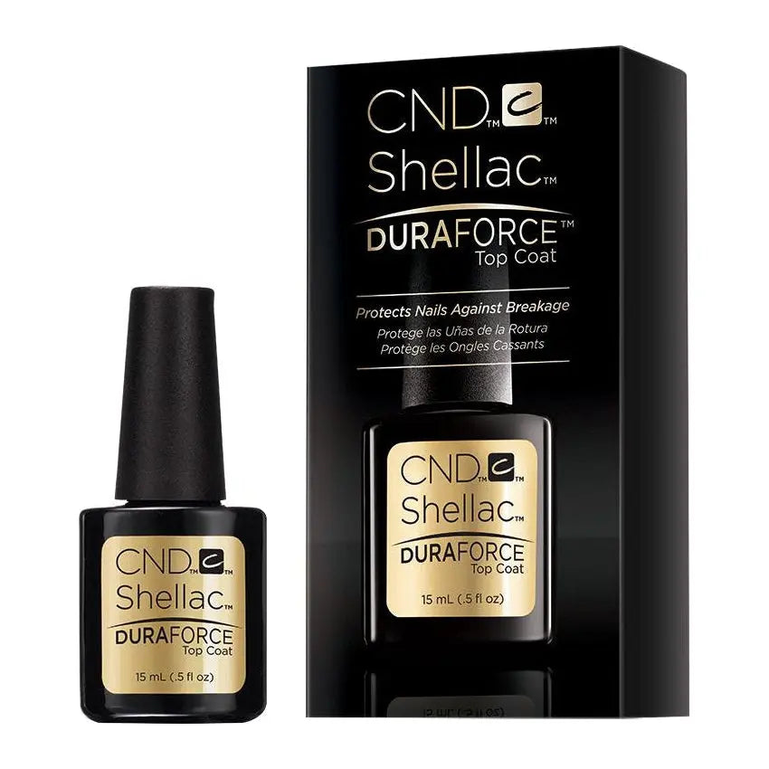 CND Shellac Duraforce Top Coat 0.5 oz. - PinkPro Beauty Supply