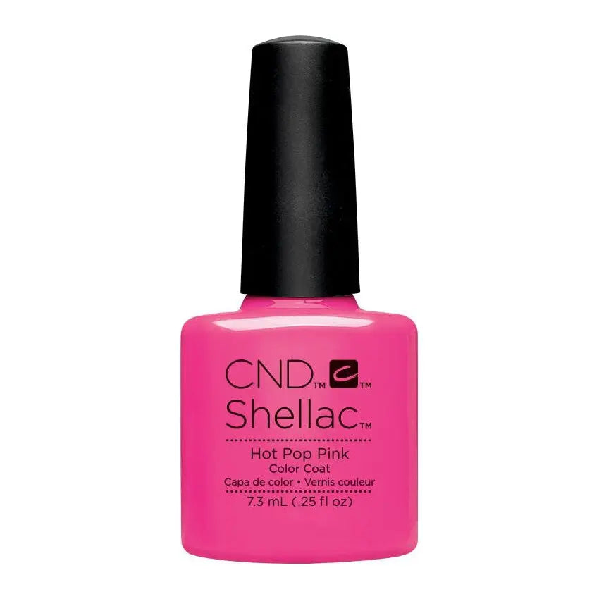 CND Shellac Hot Pop Pink 121 CND