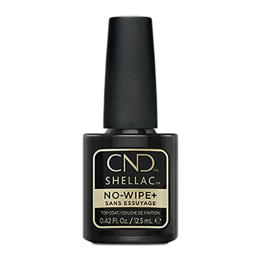 CND Shellac No Wipe+ Top Coat .42 oz. - PinkPro Beauty Supply