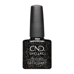 CND Shellac Queen-tessential Collection Opulent Onyx #483 .25 oz. - PinkPro Beauty Supply