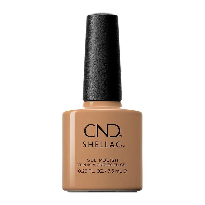 CND Shellac Running Latte 424 - PinkPro Beauty Supply