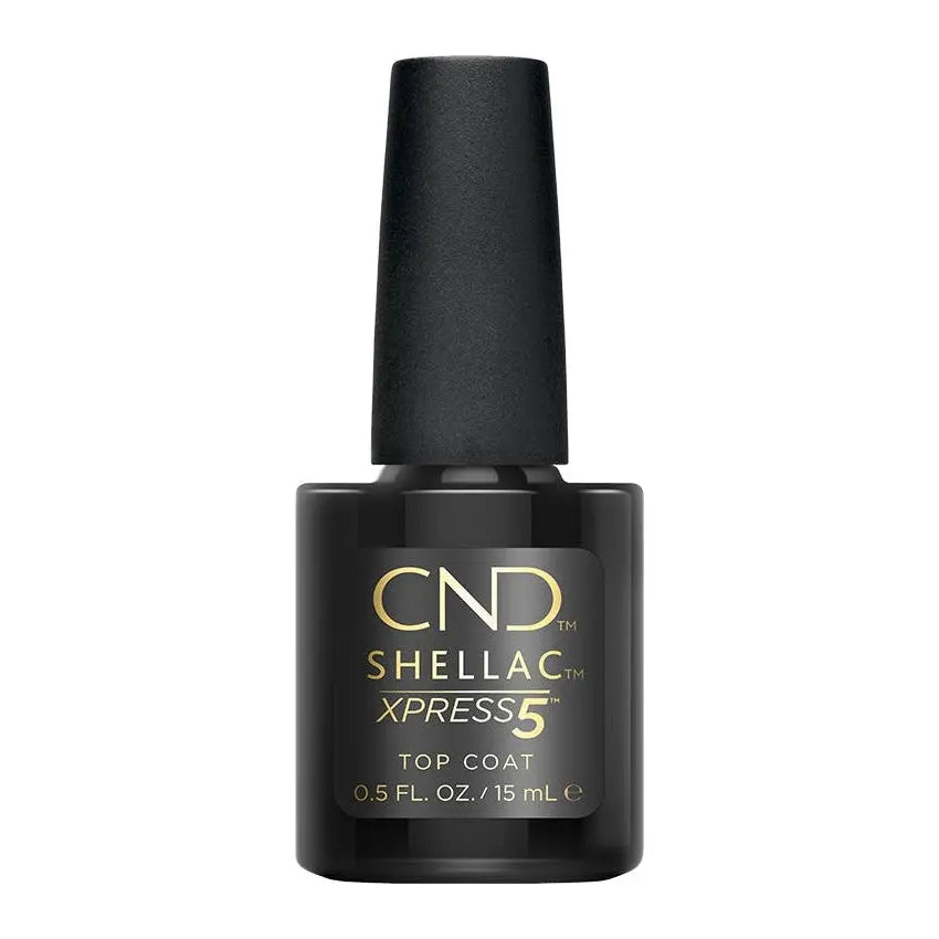 CND Shellac Xpress5 Top Coat 0.5 oz. - PinkPro Beauty Supply