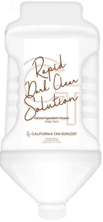 California Tan Rapid Dark Clear Airbrush Solution Step 2 - PinkPro Beauty Supply