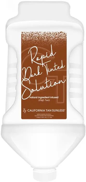 California Tan Rapid Dark Tinted Airbrush Solution Step 2 - PinkPro Beauty Supply