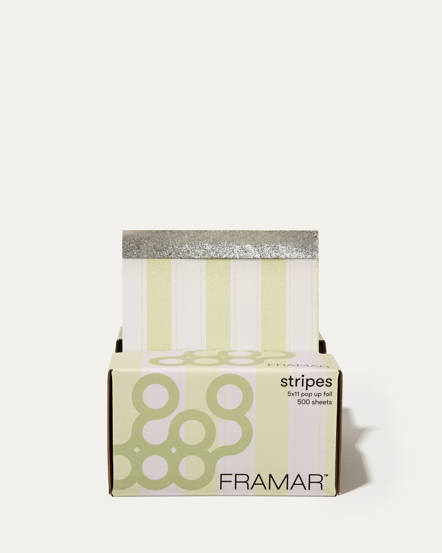 Framar Celery Stripes Pop Up Foils 500 Count