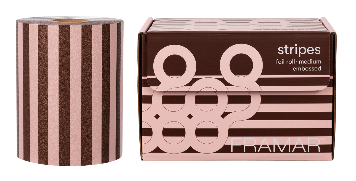 Framar Pink Chocolate Embossed Roll 320 Feet